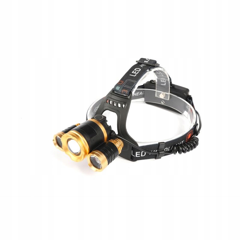 Latarka Czołowa LED KD1246 KRAFT&DELE13600 mAh Czas pracy do 18 godzin