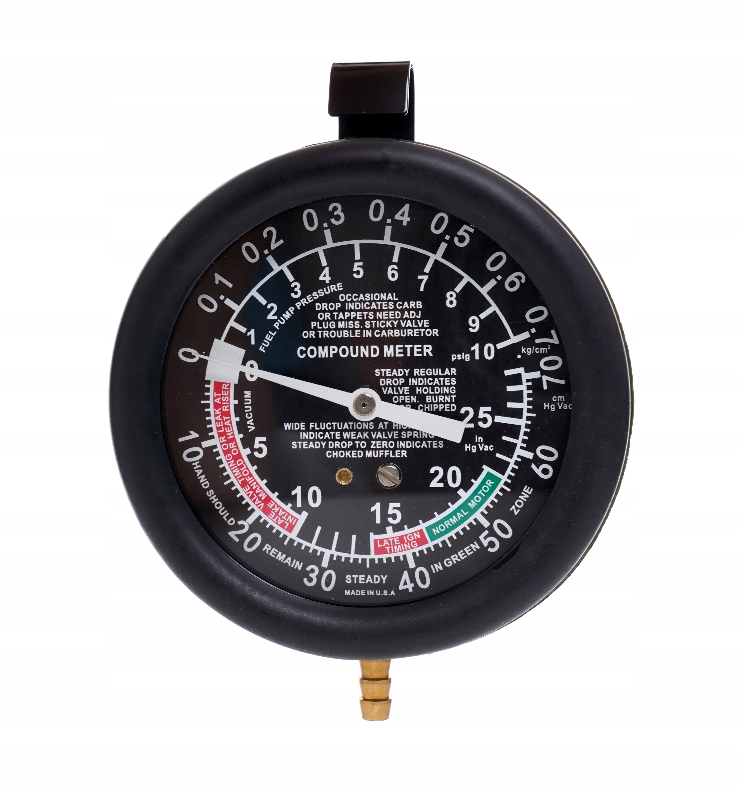 TESTER MIERNIK POMIARU CIŚNIENIA PODCIŚNIENIA WAKUOMETR KRAFT&DELE KD10589