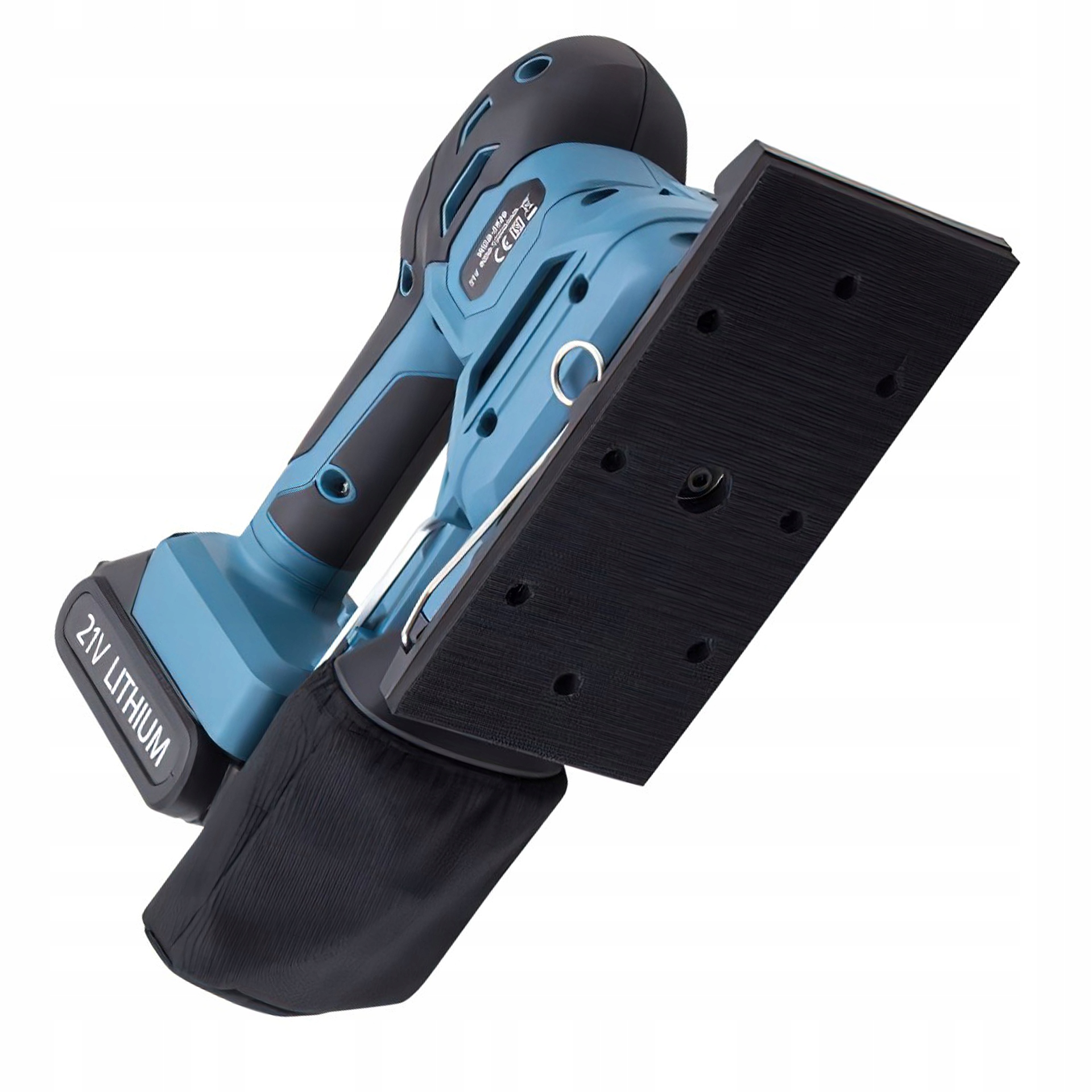 Szlifierka 3W1 Mimośrodowa Akumulatorowa + Bateria 3Ah Ładowarka W.D.S.