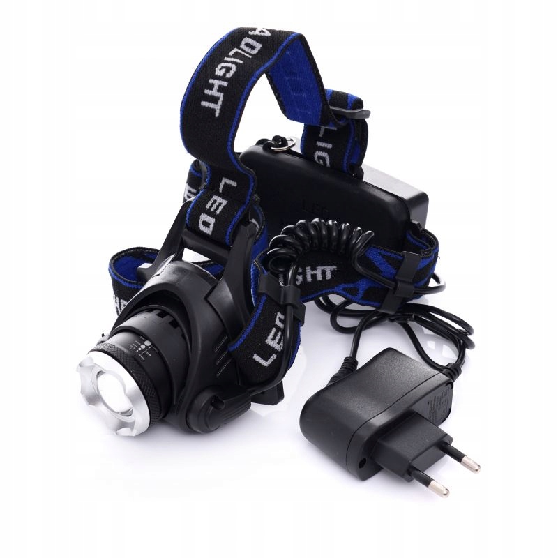 LATARKA CZOŁOWA CZOŁÓWKA LAMPKA LED AKUMULATOROWA KRAFT&DELE