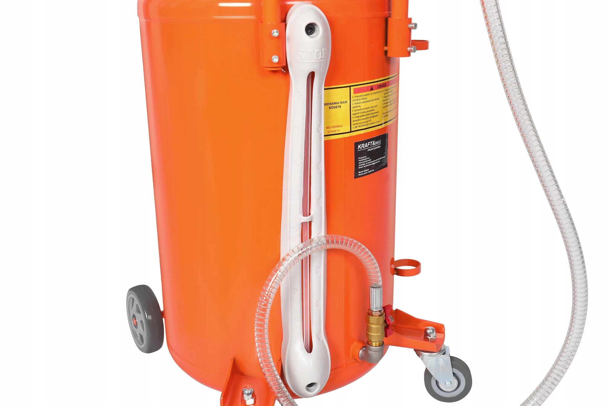 Odsysarka Wysysarka do Oleju Warsztatowa 80L 6,5 l/min Kraft&Dele