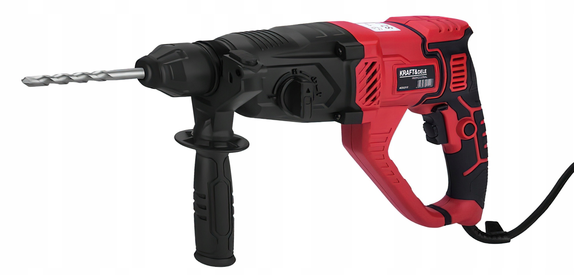 Młot Udarowy 2600W 230V SDS-PLUS 4J 5200 BPM 1470 RPM 3w1 Kraft&Dele