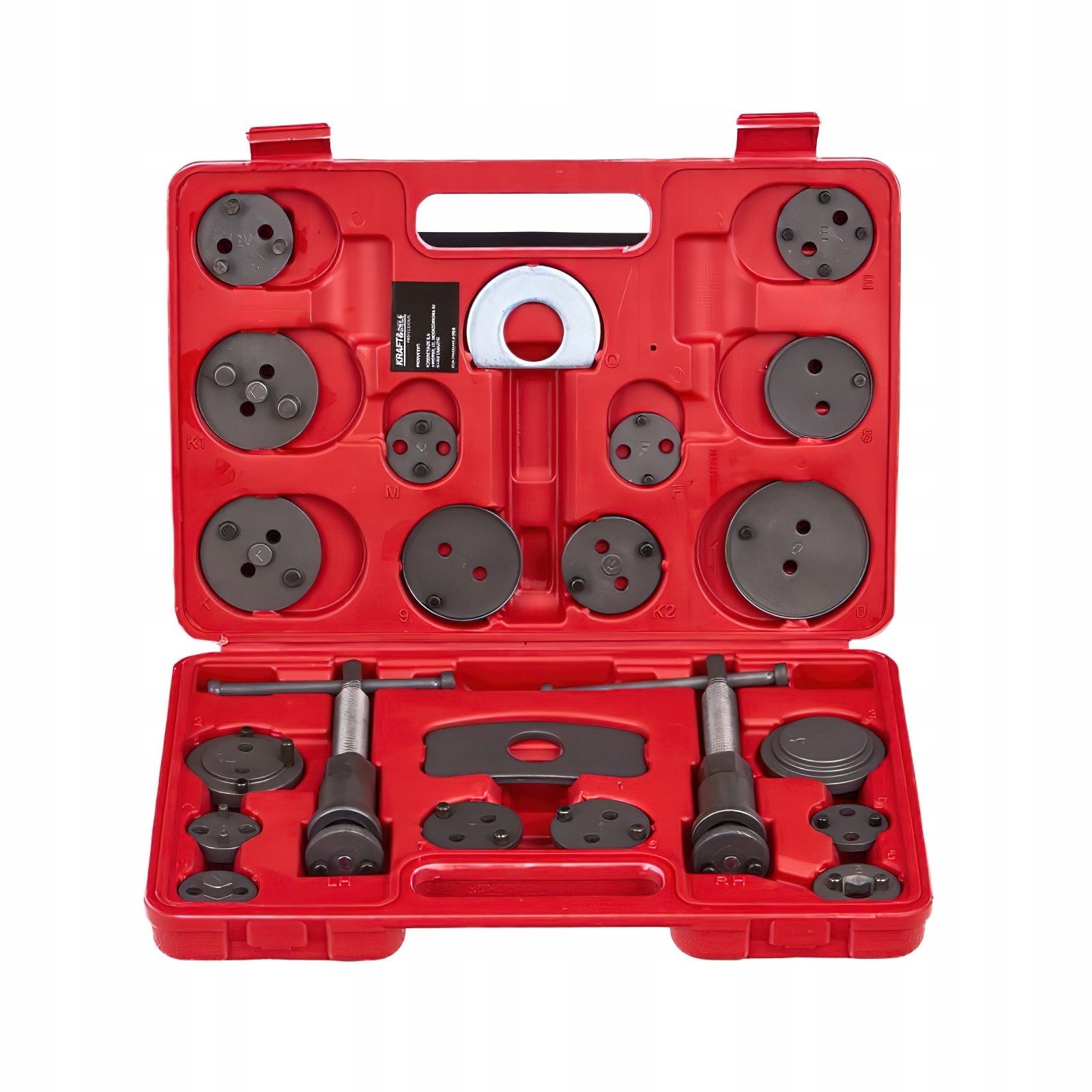 Zestaw do Wyciskania Tłoczków Hamulcowych 22 Elementy Kraft&Dele