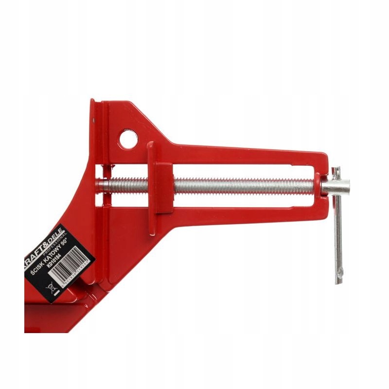 Ścisk Kątowy Kraft&Dele 90° 75 x 17 mm