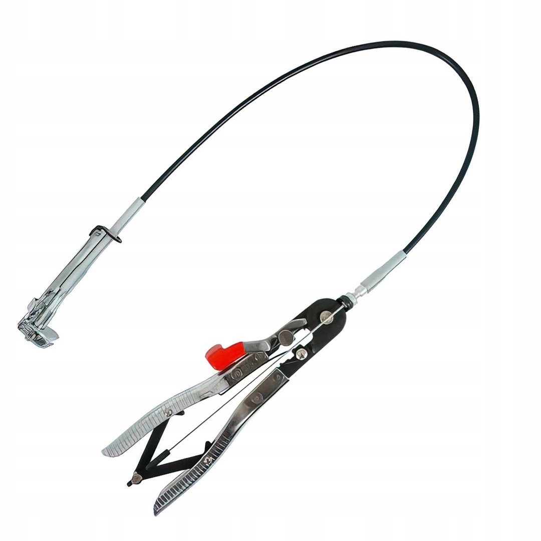 Szczypce z Długą Linką do Opasek Zaciskowych 58 cm z Funkcją Blokującą