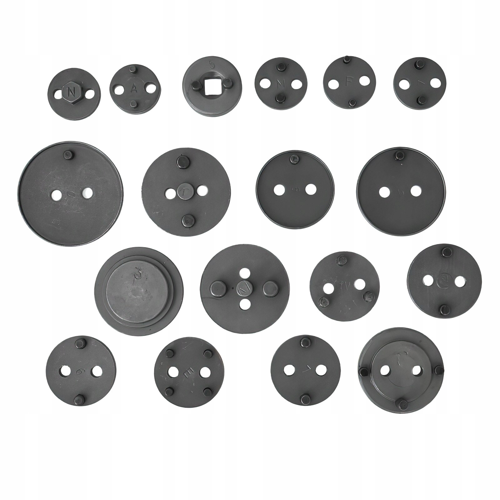 Zestaw do Wyciskania Tłoczków Hamulcowych 22 Elementy Kraft&Dele