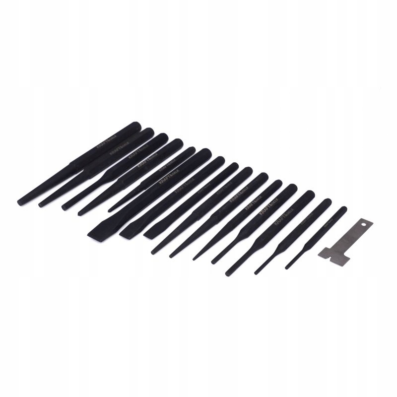 ZESTAW PUNKTAKÓW I PRZECINAKÓW 28 ELEMENTÓW KRAFT&DELE