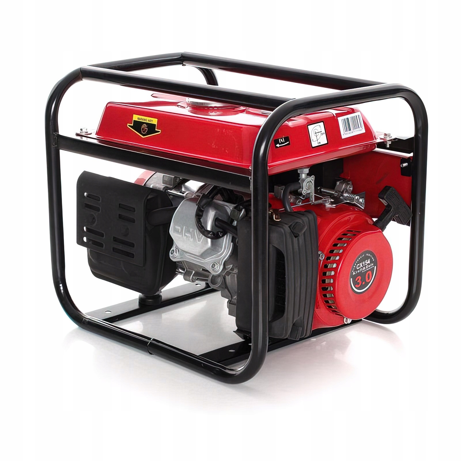 AGREGAT PRĄDOTWÓRCZY GENERATOR PRĄDU 1500W 2x230V 12V JEDNOFAZOWY PRZENOŚNY