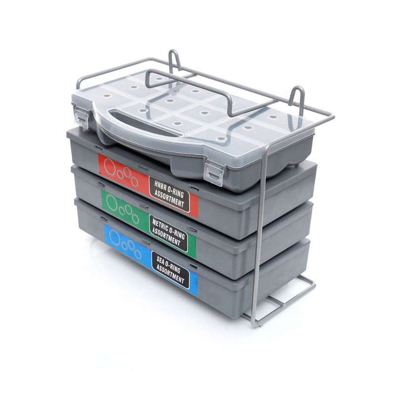 Zestaw Oringów Uszczelek Metrycznych 900 szt. Kraft&Dele KD10505