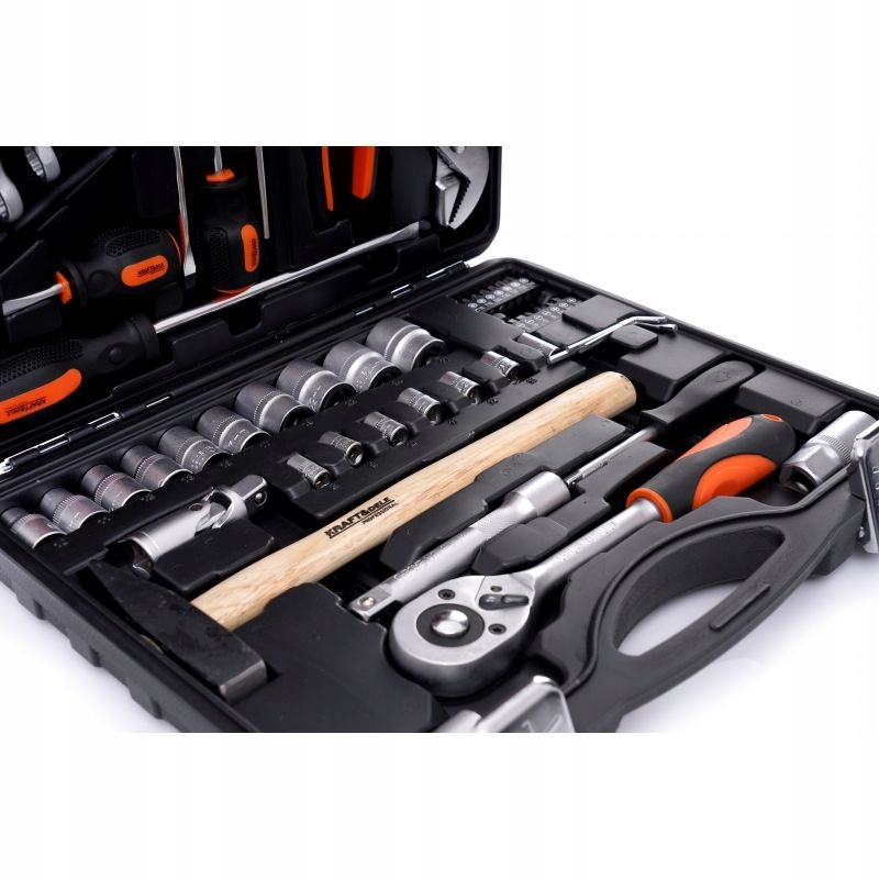 ZESTAW KLUCZY I NARZĘDZI WALIZKA 56 ELEMENTÓW