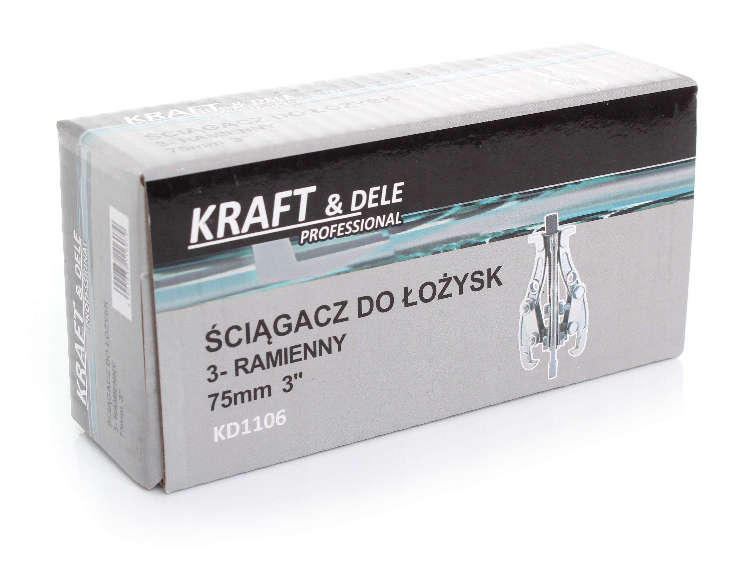 Ściągacz do łożysk 3-ramienny 3" 75mm KD1106