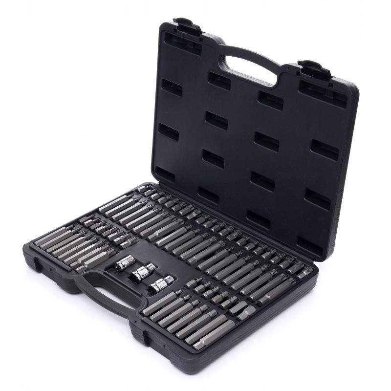 Zestaw Komplet Bitów Specjalnych RIBE TORX SPLINE 75 Elementów Kraft&Dele
