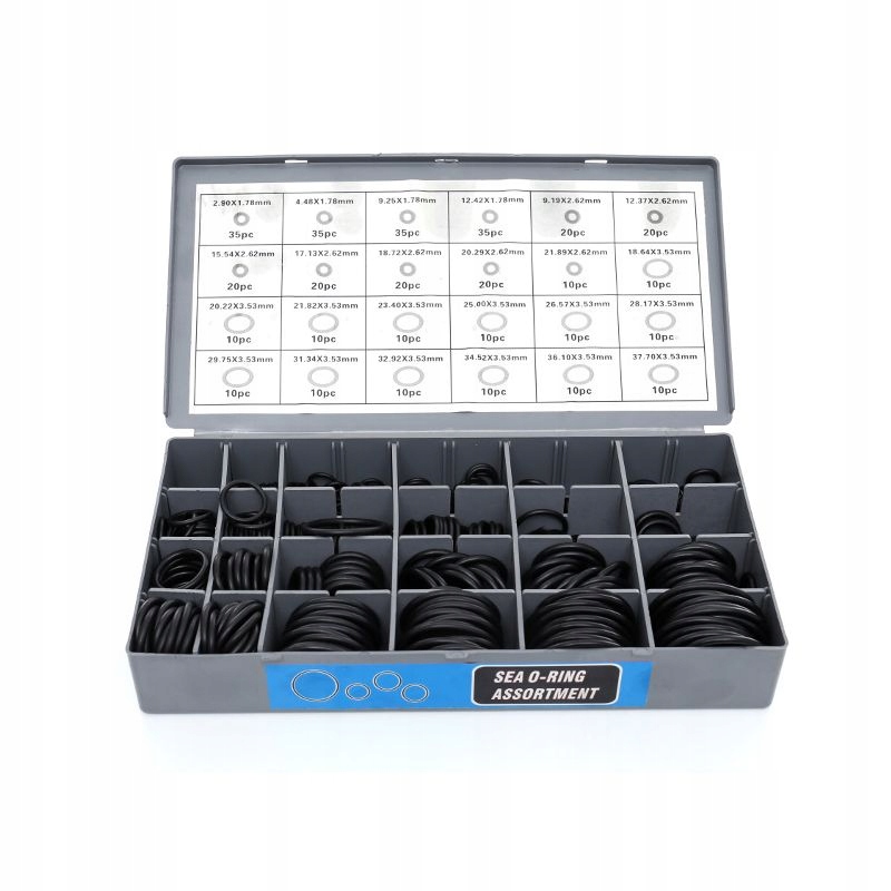 Zestaw Oringów Uszczelek Metrycznych 900 szt. Kraft&Dele KD10505