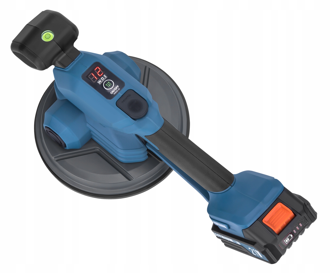 Akumulatorowa Przyssawka Wibracyjna 190 mm 21V 2xAKU 80Kg W.D.S.