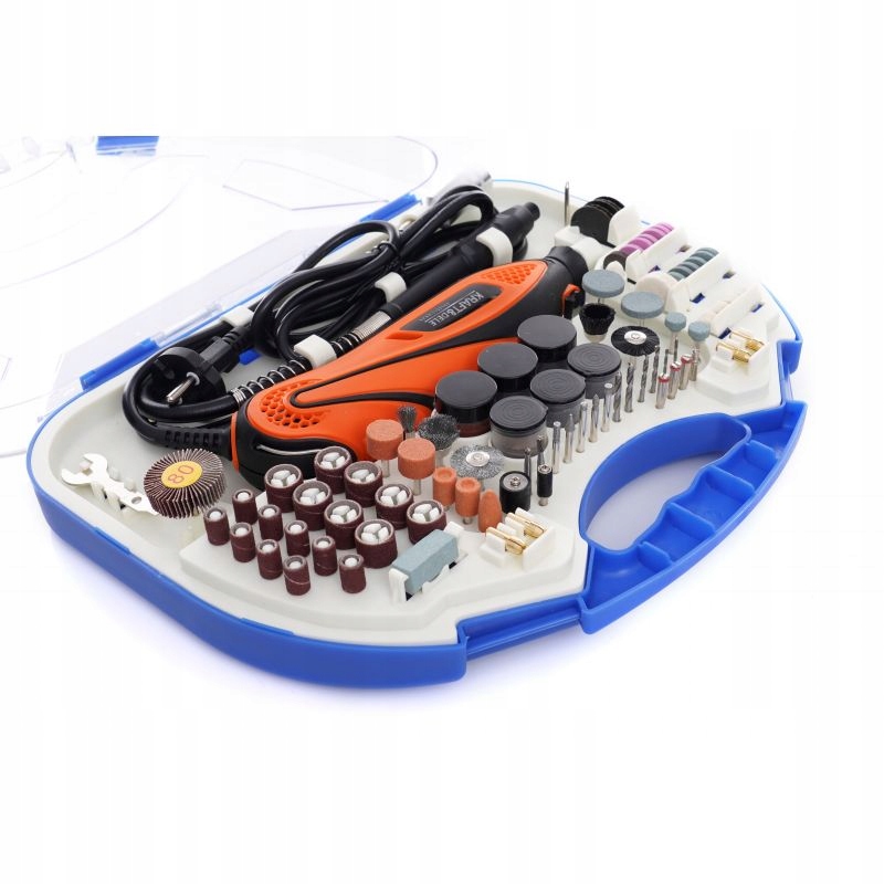 Mini Szlifierka Frezarka Wielofunkcyjna Kraft&Dele 230V 270W 210 Elementów