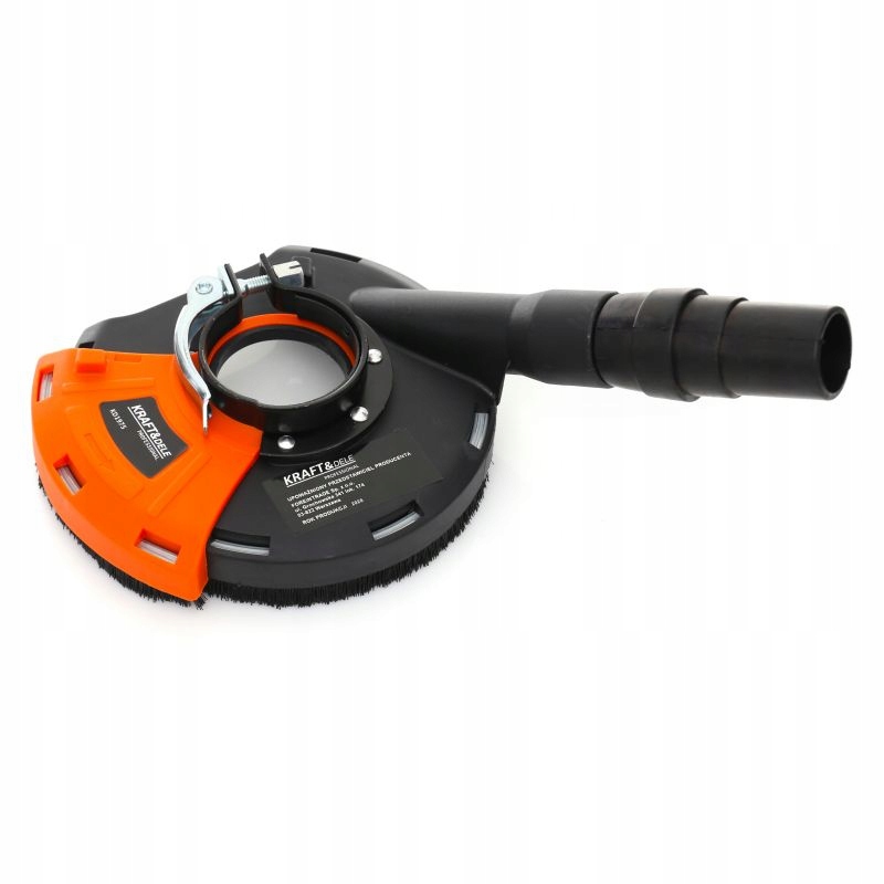 Osłona Przeciwpyłowa Odsysająca do Szlifierki Kątowej 180mm Kraft&Dele