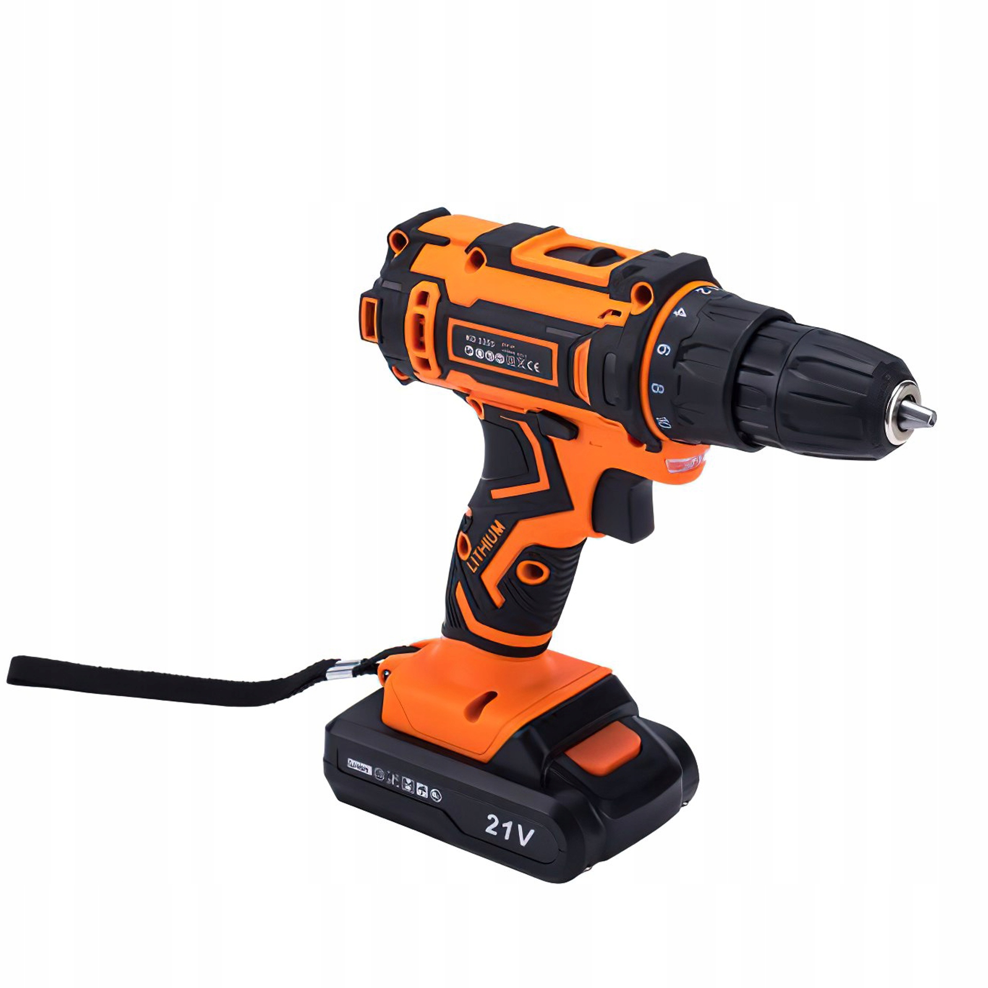 Wiertarko Wkrętarka Akumulatorowa Kraft&Dele 21V 2Ah 2x Bateria Zestaw