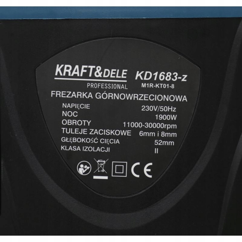 FREZARKA GÓRNOWRZECIONOWA KING SERIES KD1683-Z