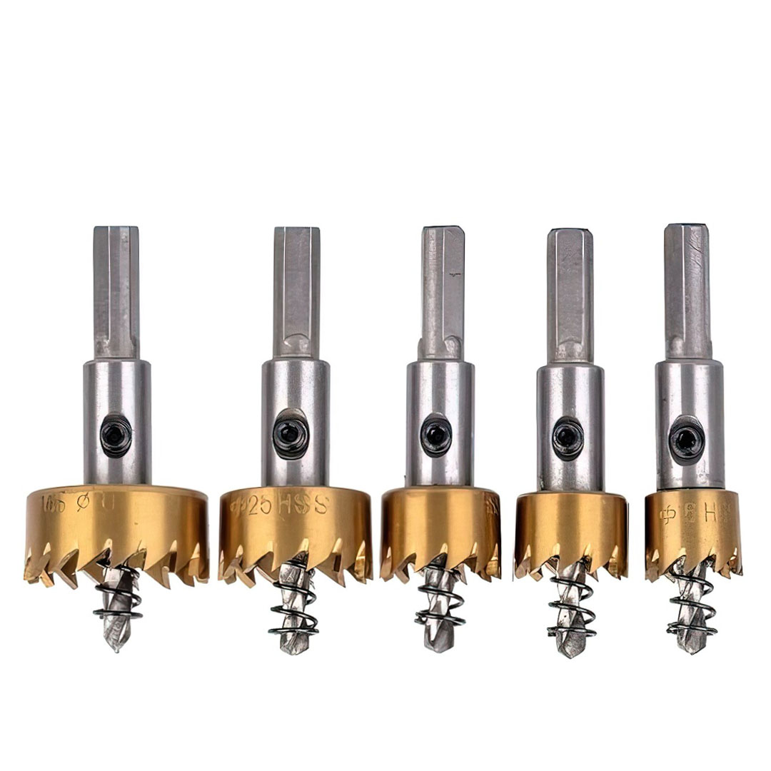 Otwornice Widiowe do Metalu Drewna Stali 5 elementów Kraft&Dele