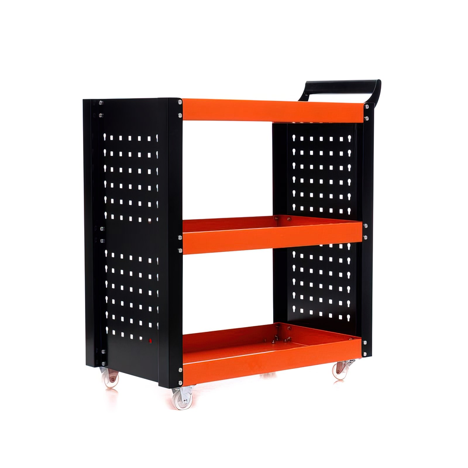 Wózek Warsztatowy Szafka Serwisowy na Narzędzia Mocny 3 Półki KRAFT&DELE