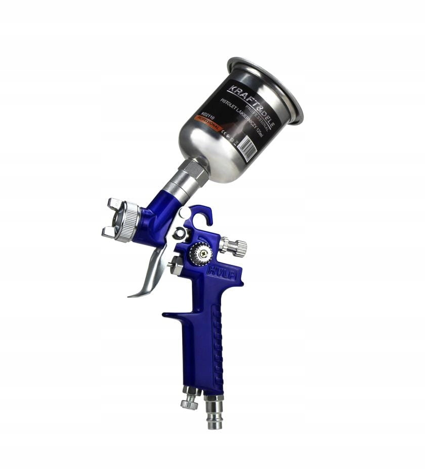 Pistolet Lakierniczy 125ml 4 bar 0,8 mm 90-170 l/min Kraft&Dele