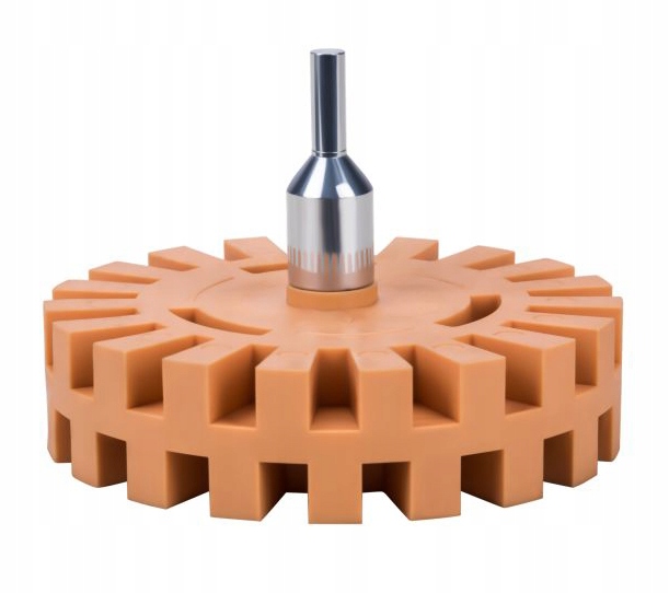 Krążek Gumowy do Usuwania Kleju 100/25 mm Gwint 8 mm Kraft&Dele