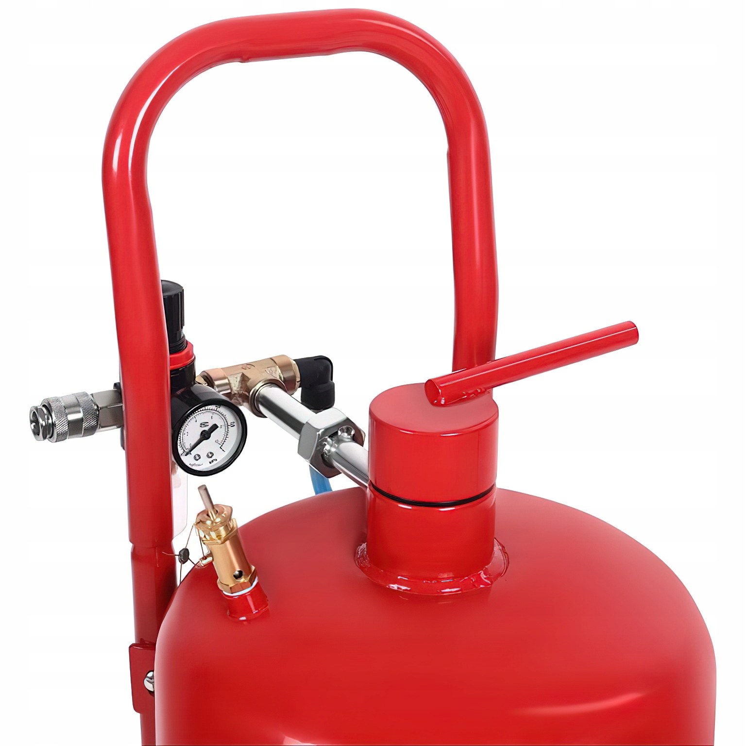 Przenośna Piaskarka Syfonowa Usuwania Farb 10 Bar Akcesoria 19L Kraft&Dele