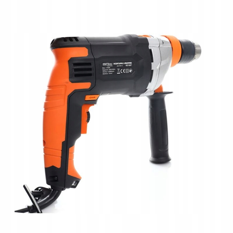 Elektryczna wiertarka udarowa 1700W 230V Kraft&Dele KD1687