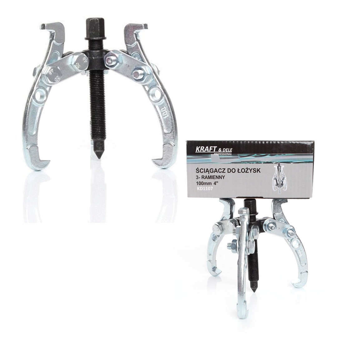 ŚCIĄGACZ DO ŁOŻYSK 3-RAMIENNY 4' 100mm PIAST KÓŁ