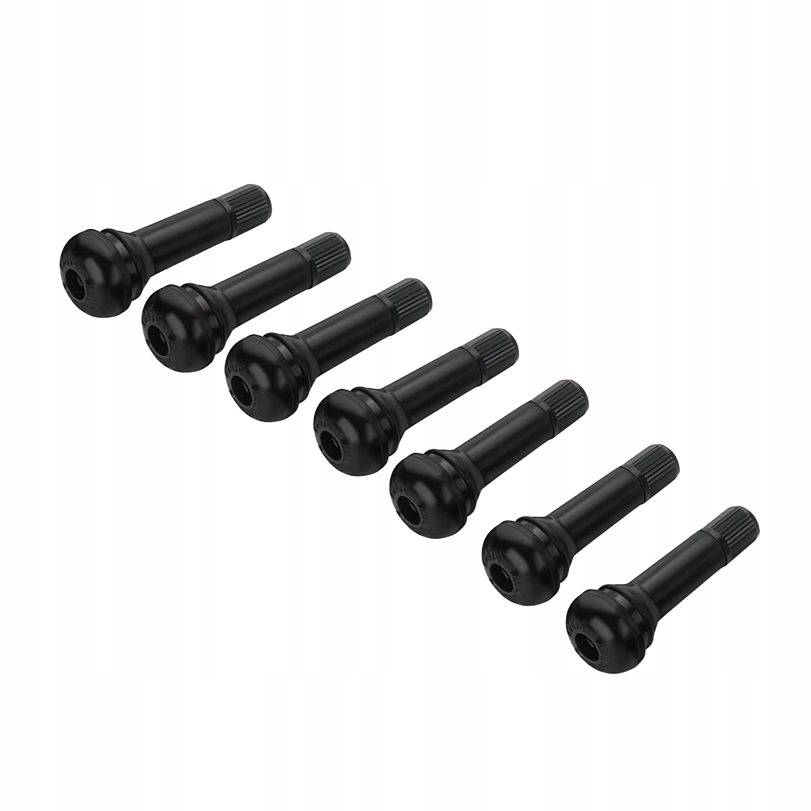 Zawory do Felg Gumowe Czarne 100 Sztuk Kraft&Dele