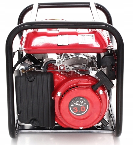 AGREGAT PRĄDOTWÓRCZY GENERATOR PRĄDU 1500W 2x230V 12V JEDNOFAZOWY PRZENOŚNY