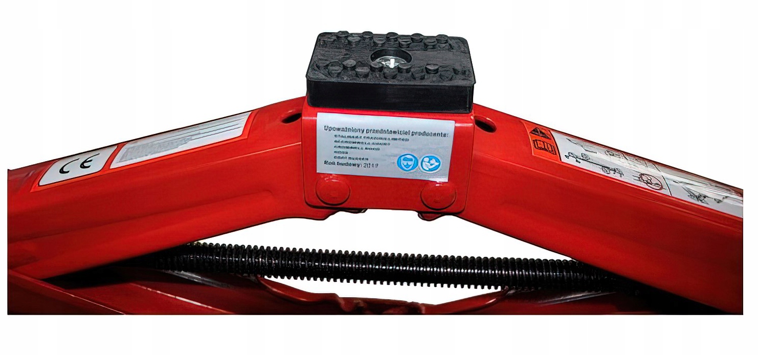 Podnośnik Samochodowy Trapezowy Lewarek Guma1,5 T 1500 kg Kraft&Dele