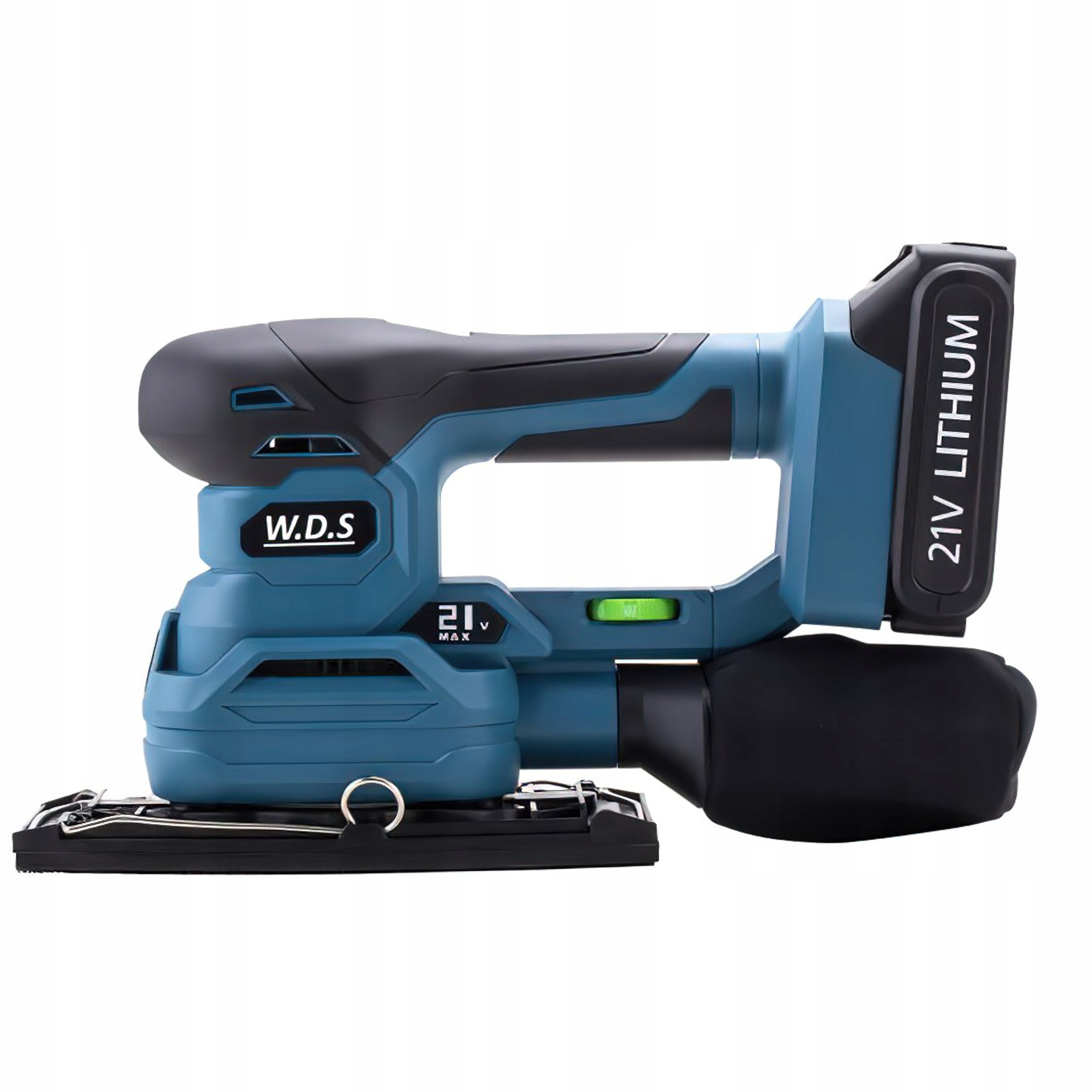 Szlifierka 3W1 Mimośrodowa Akumulatorowa + Bateria 3Ah Ładowarka W.D.S.