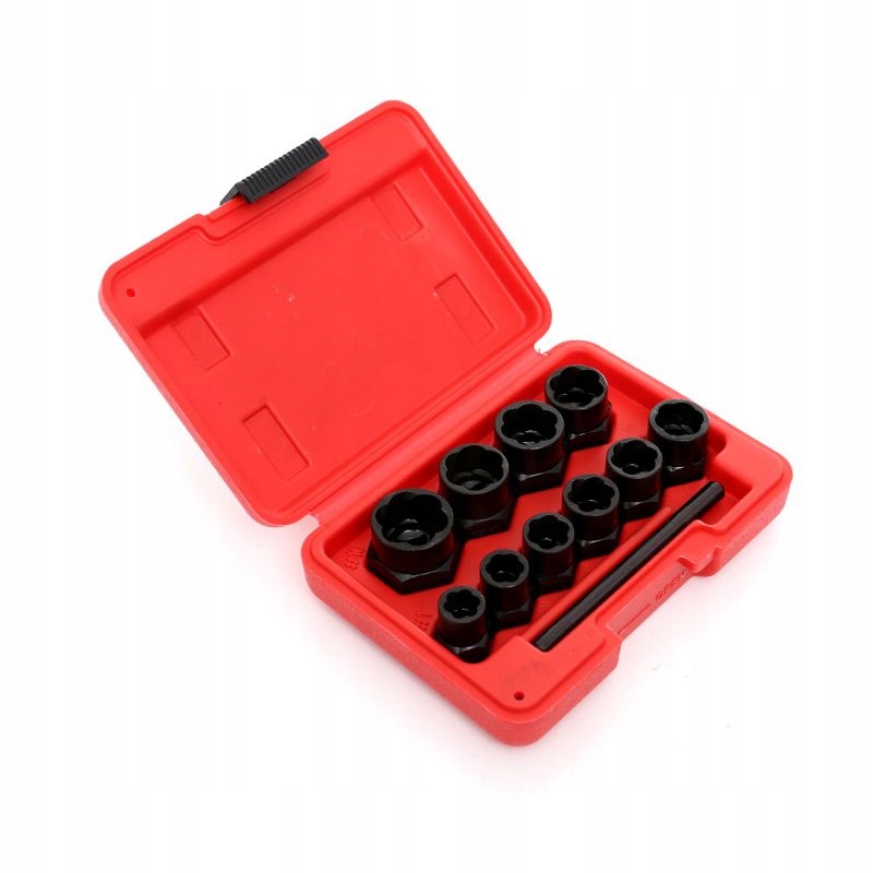 Wykrętaki Wykręcające do Zerwanych Śrub Wysoki Profil 10 sztuk Kraft&Dele