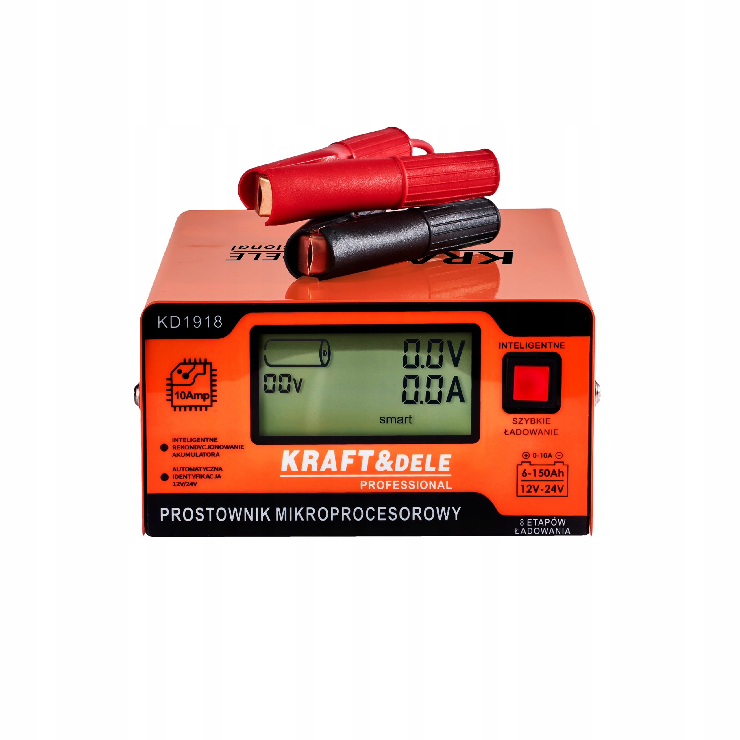 PROSTOWNIK MIKROPROCESOROWY AKUMULATOROWY ŁADOWARKA 10AMP 12/24V