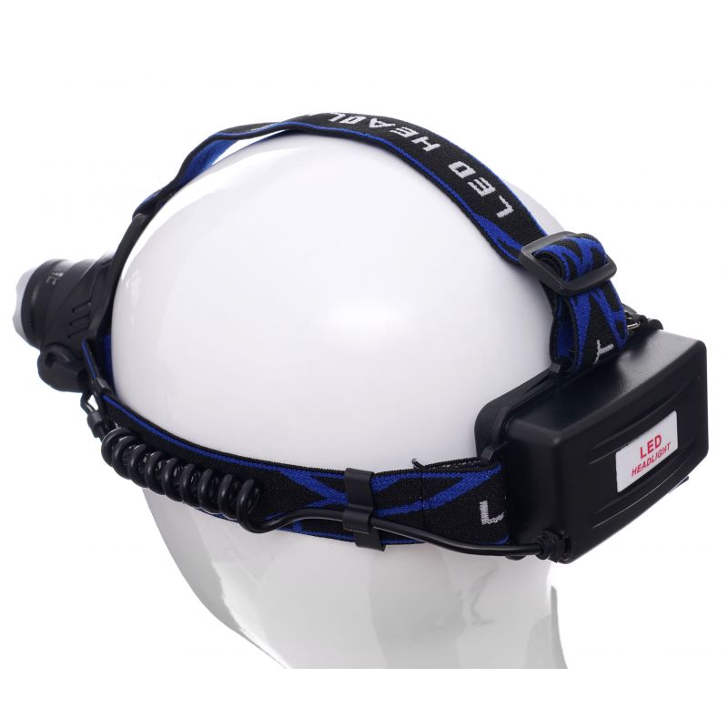 LATARKA CZOŁOWA CZOŁÓWKA LAMPKA LED AKUMULATOROWA KRAFT&DELE