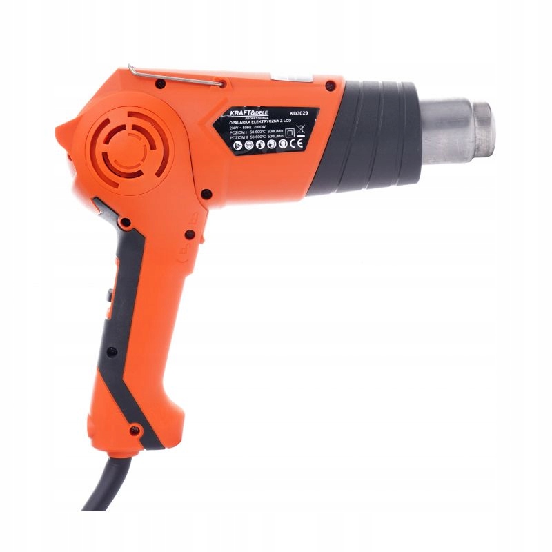 OPALARKA ELEKTRYCZNA Z WYŚWIETLACZEM LCD 230V 2000W 2 BIEGI 4 DYSZE KD3029