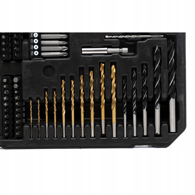 Zestaw Wierteł i Bitsów Kraft&Dele KD992 81 elementów Metalu Drewna Betonu