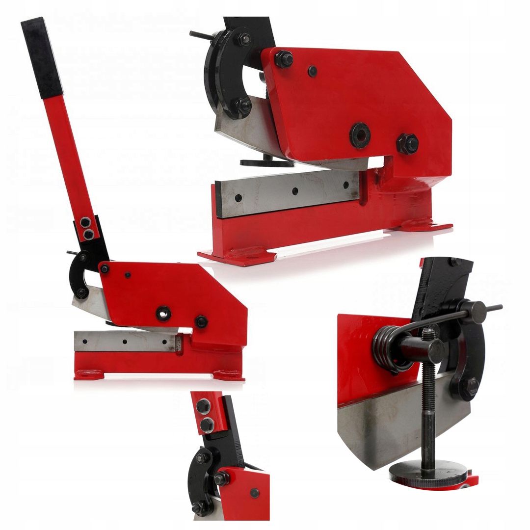 Gilotyna Ręczna 5'' Nożyce do Blachy Prętów Kraft&Dele