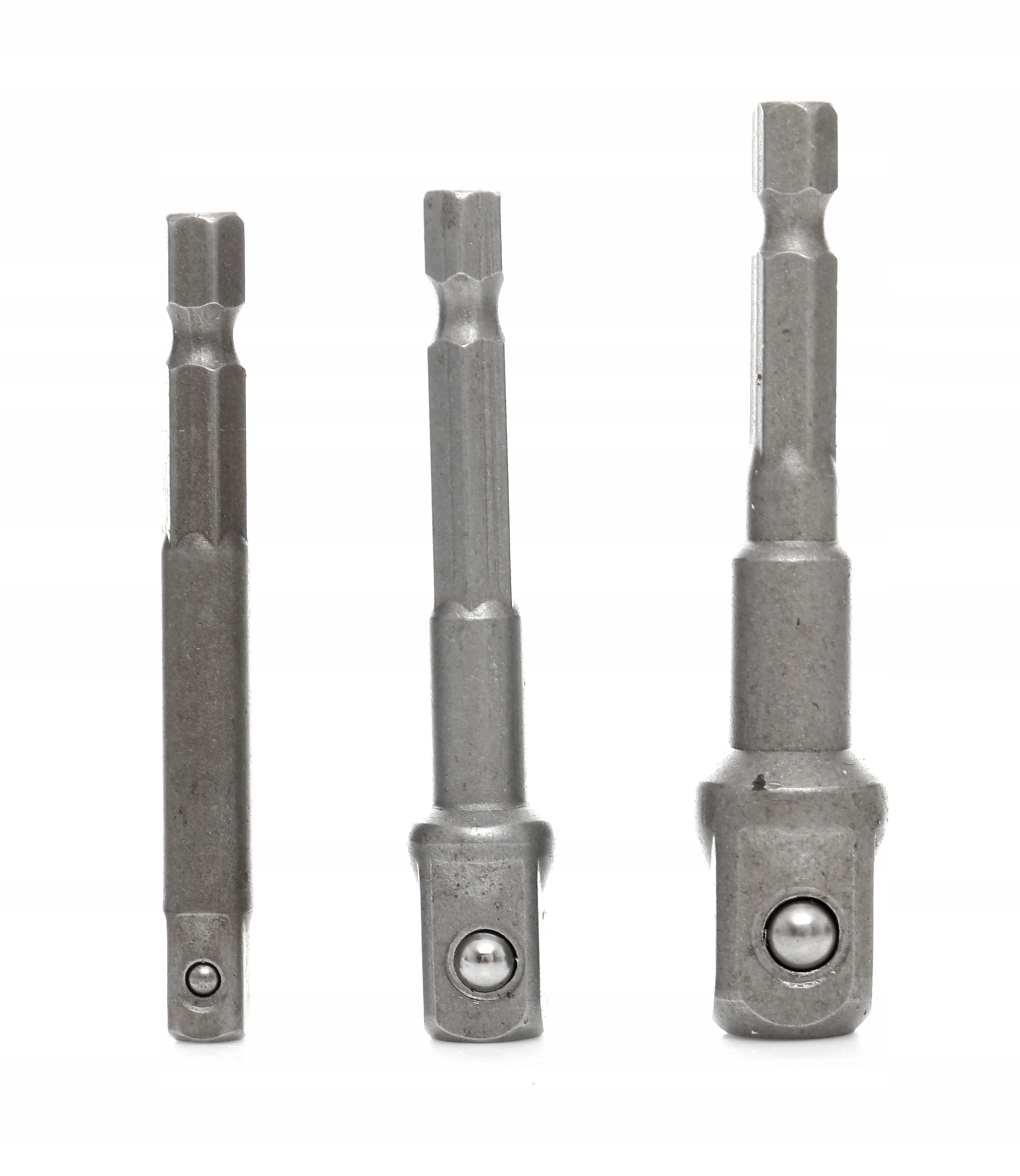 Adaptery na Nasadki 3 Sztuki 1/4"", 3/8"", 1/2"" Cala Kraft&Dele