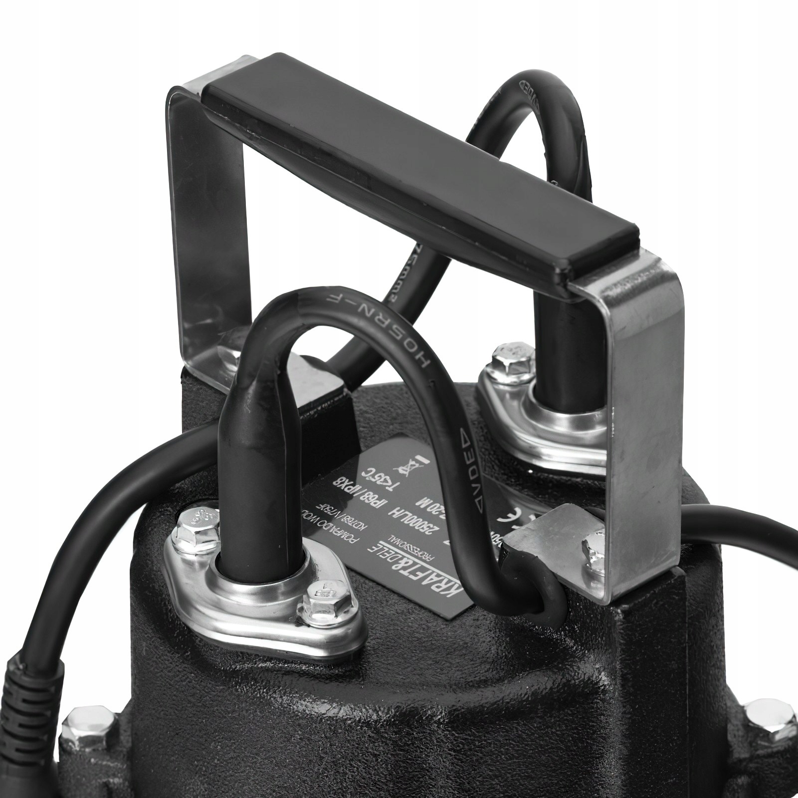 Pompa do Wody Zatapialna Żeliwna + Pływak 2950W 18.000L/H 2'' Kraft&Dele