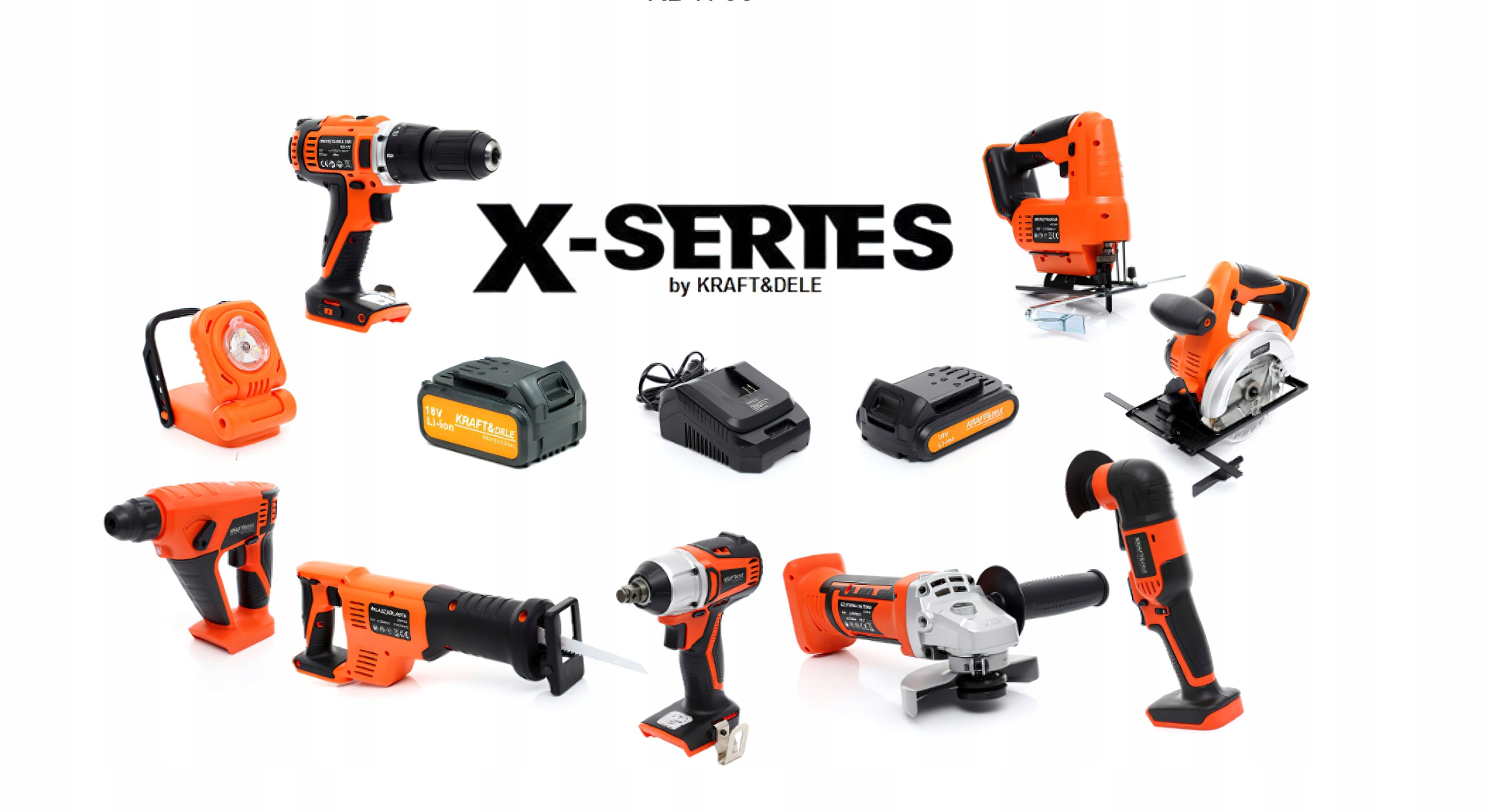 Akumulator Bateria 4 Ah 4000 mAh Li-Ion 20V X-SERIES Kraft&Dele