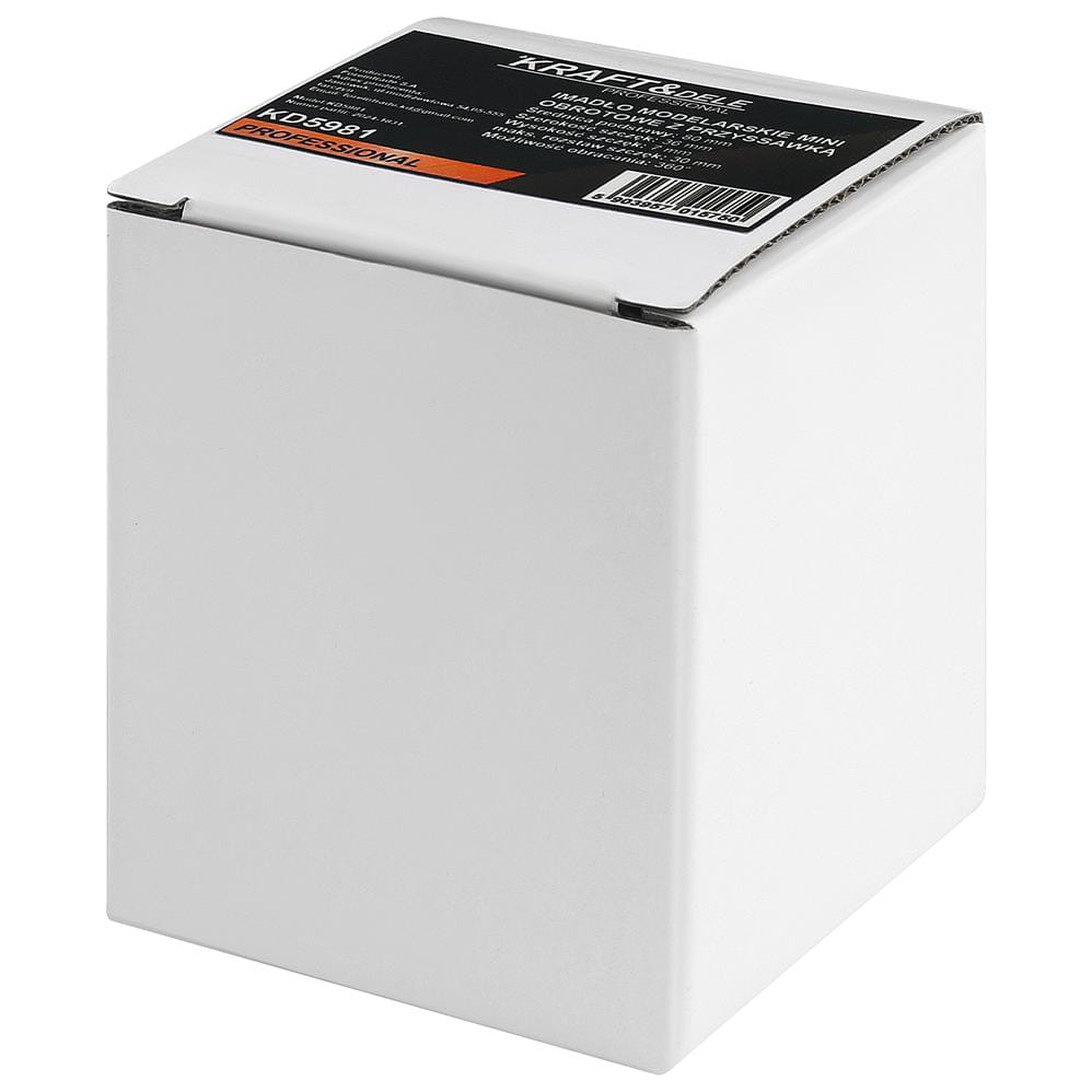 Imadło Modelarskie Mini 30 mm Obrotowe 360° z Przyssawką Kraft&Dele