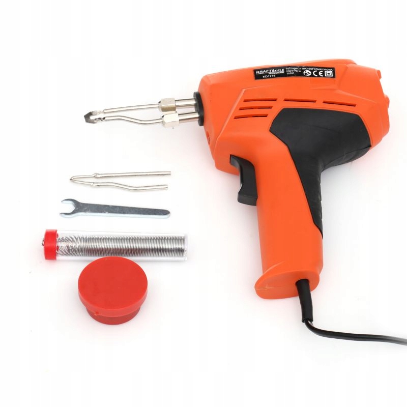 Lutownica transformatorowa Walizka Zestaw Kraft&Dele KD1718 230 V 200 W