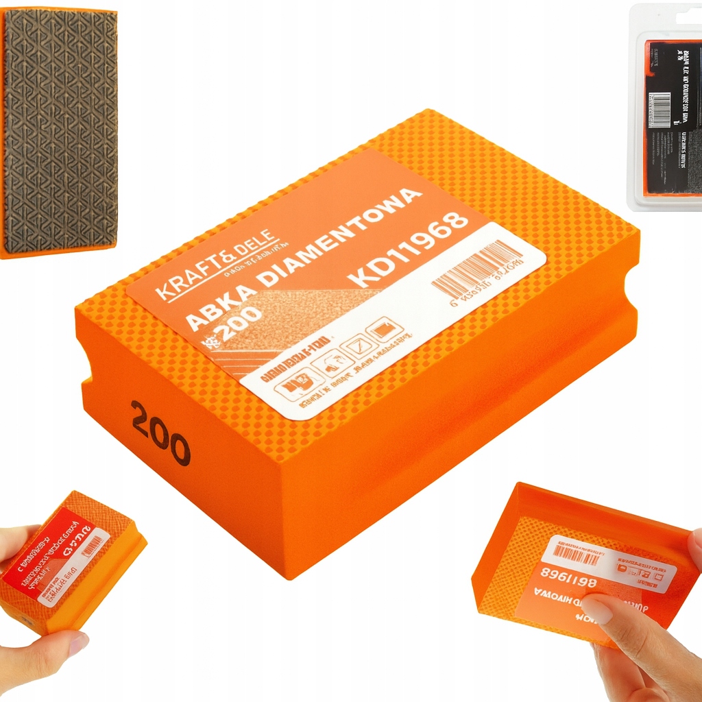 Gąbka Diamentowa P200 Kraft&Dele