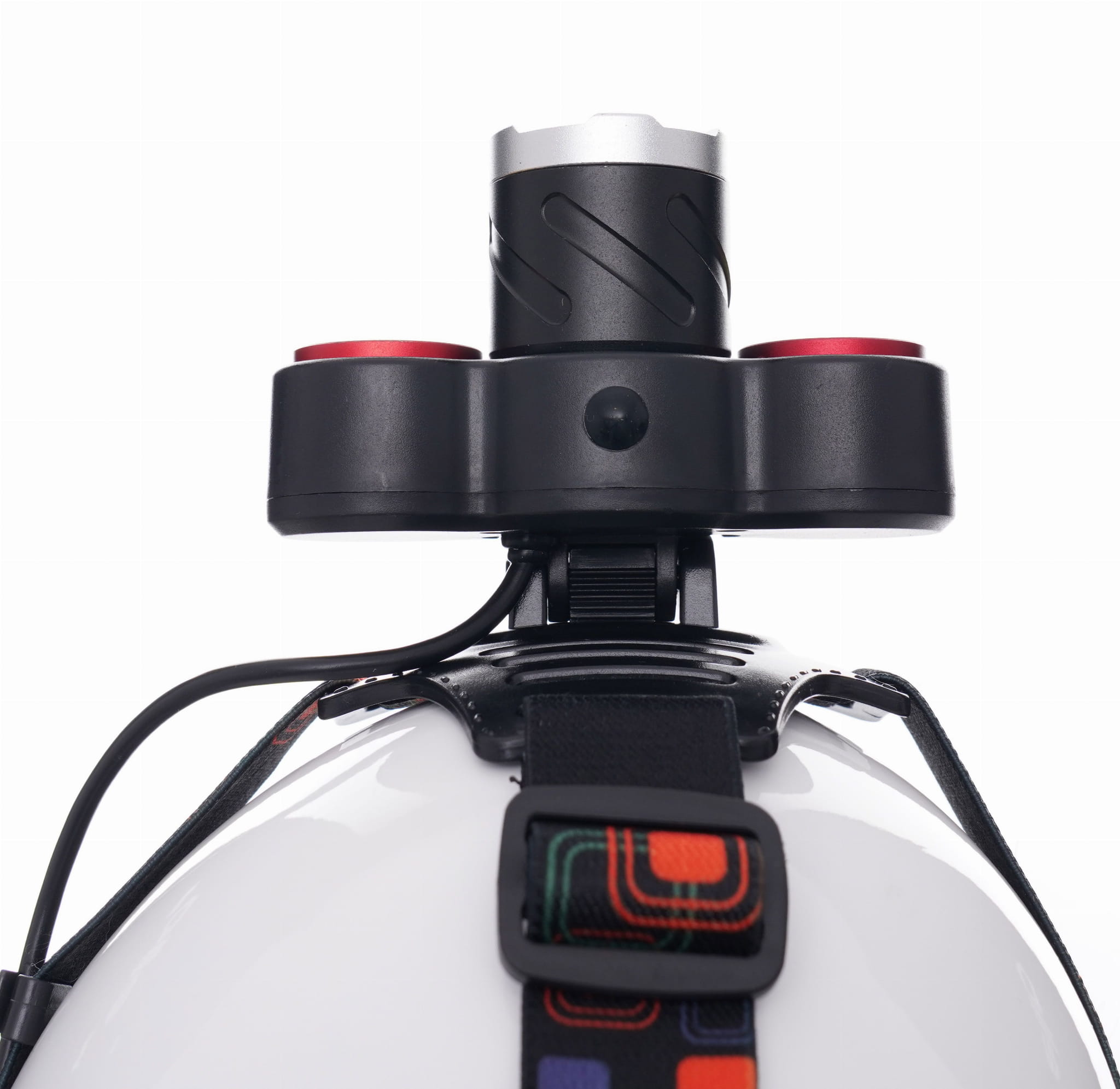 Latarka Czołowa Zoom 2000X Led T6 Cree 4 Tryby Czołówka Bateria Kraft&Dele