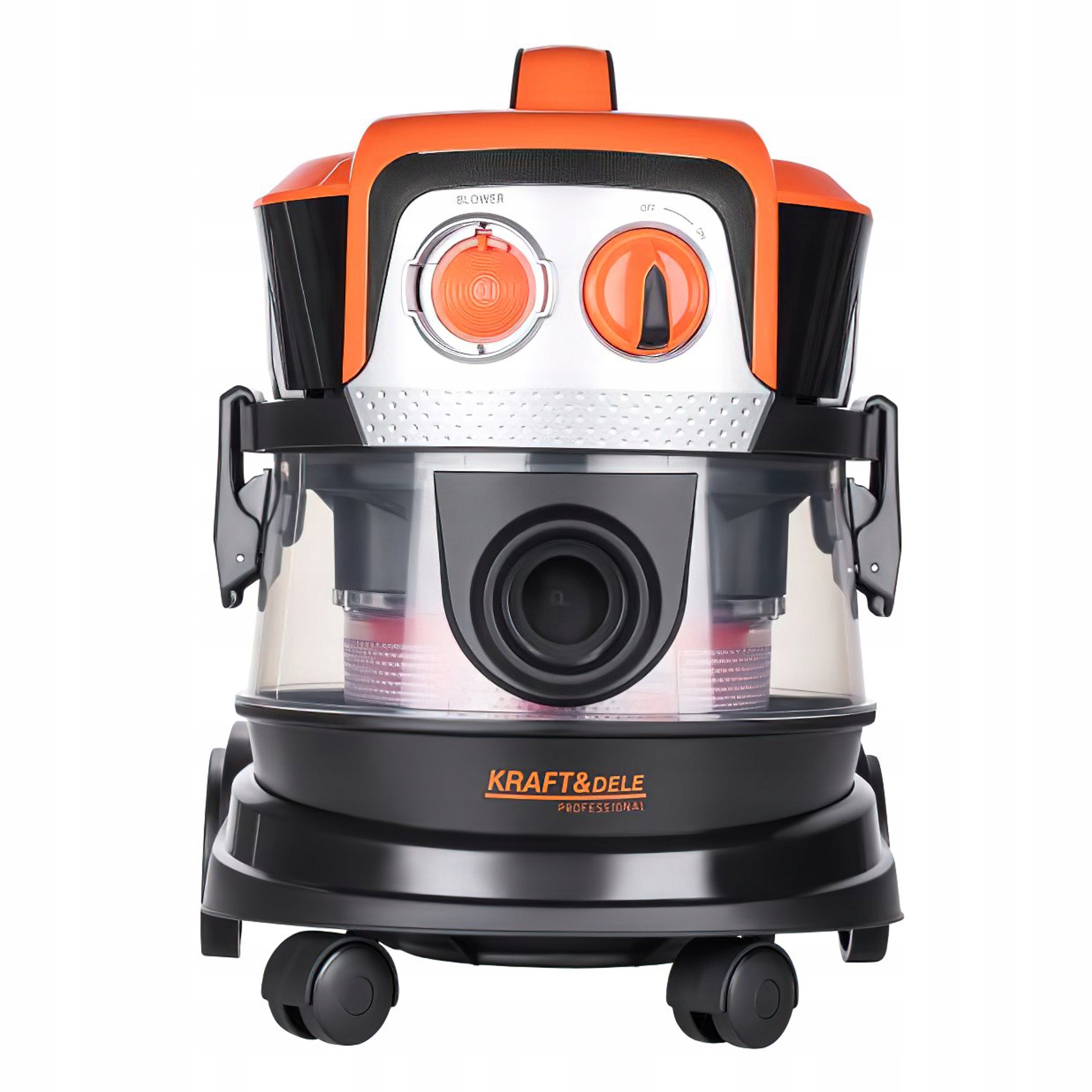 Odkurzacz Przemysłowy Bezworkowy na Sucho 2000W 9L 230V Kraft&Dele