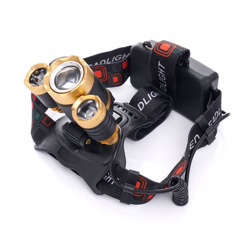 Latarka Czołowa LED KD1246 KRAFT&DELE13600 mAh Czas pracy do 18 godzin