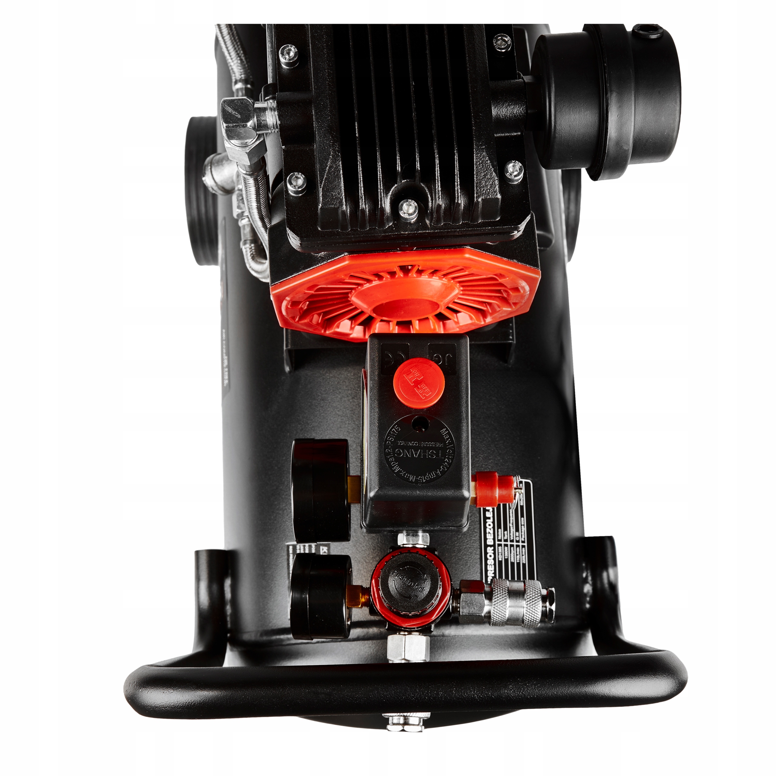 Kompresor Bezolejowy Kraft&Dele 8 Bar 24L 1390W 2800 obr/min.