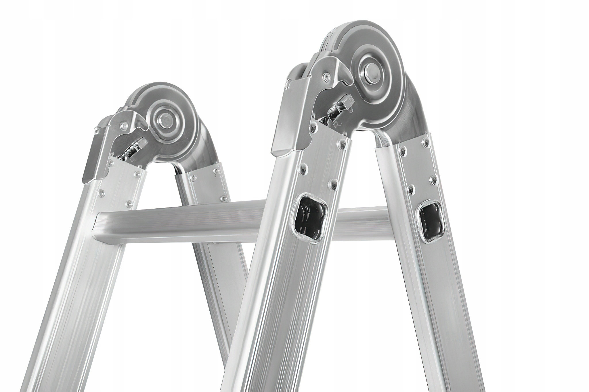 Drabina Składana Platforma Aluminiowa 4 X 3 346 CM MAX 150 KG Ktaft&Dele